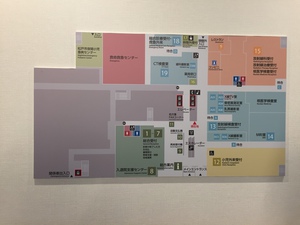 松戸市立総合医療センター1階の構成